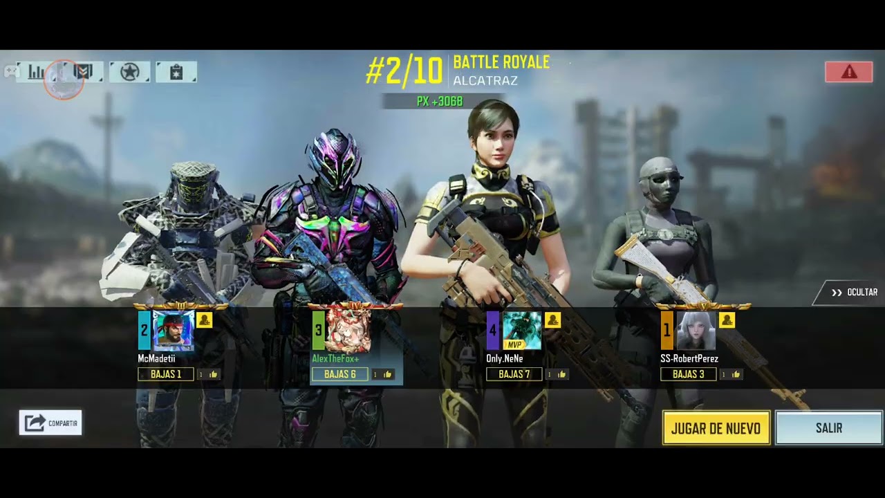 Dando pena en alcatraz (Cod Mobile)