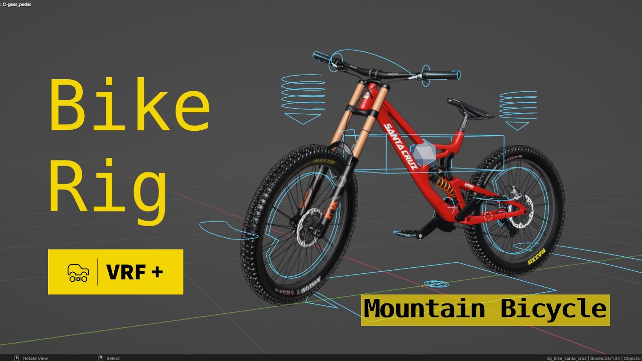 We Built A Mountain Bike Rig In Blender