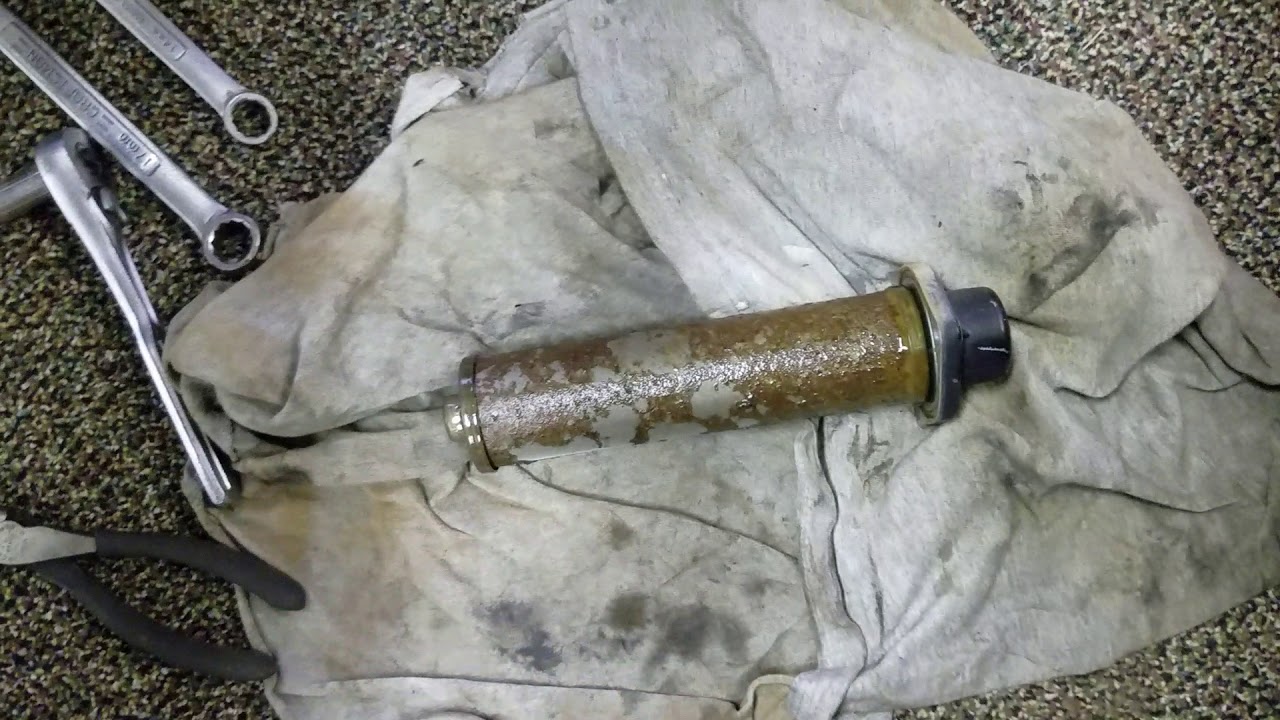 Yanmar ym220 - hydraulic fluid change