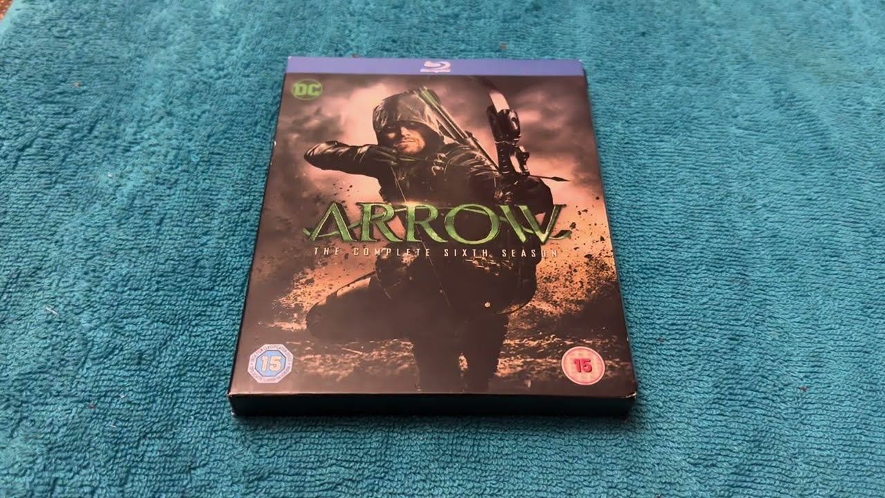 Arrow: The Complete Sixth Season  Blu Ray Unboxing 