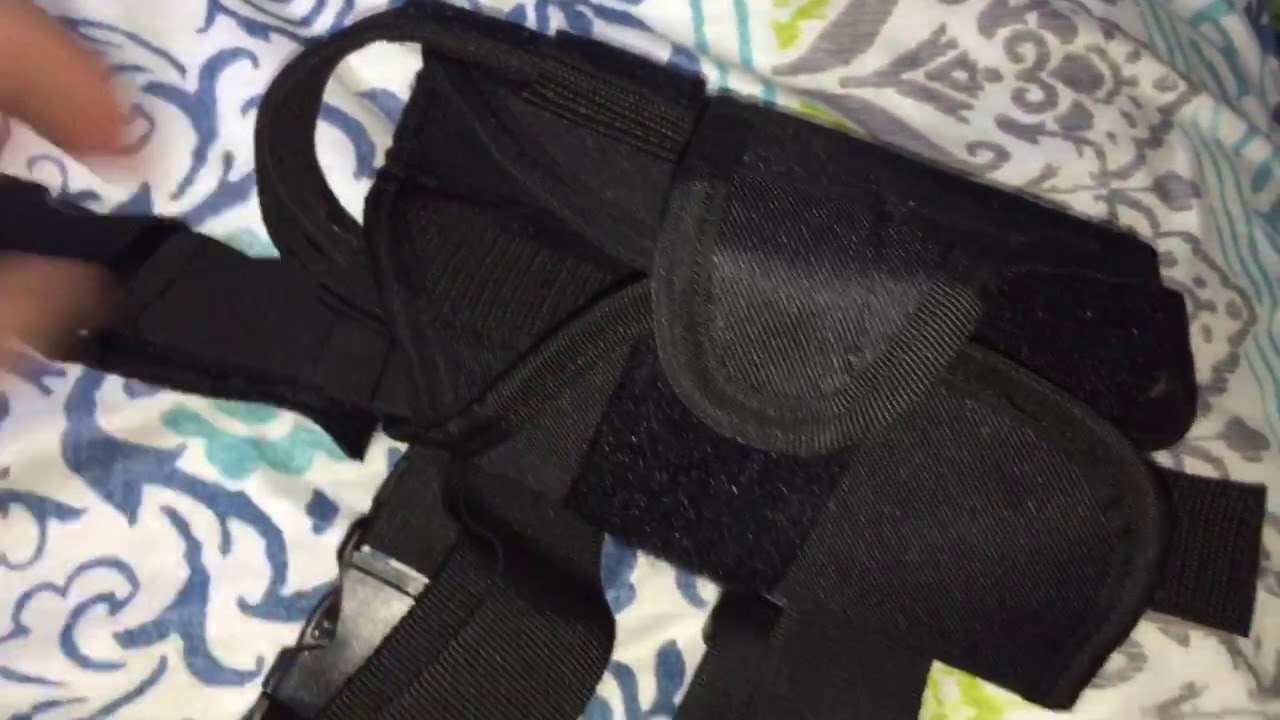 LarKoo Leg Drop Gun Pistol Holster Bag