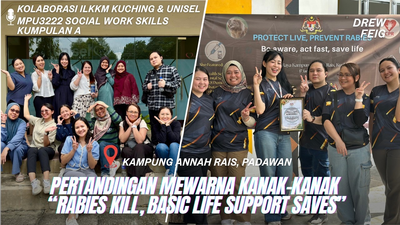 KEMPEN KESIHATAN'PROTECT LIFE, PREVENT RABIES BE AWARE,, ACT FAST AND SAVE LIFE