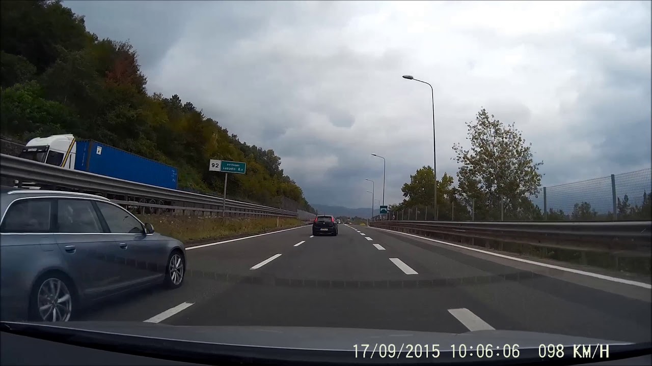 Driving in ITALY: A15 Toscana