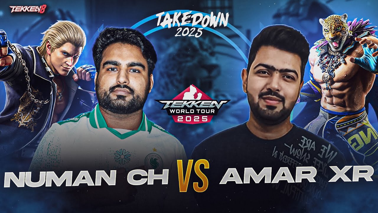 Tekken 8 - Amar XR (King) Vs Numan CH (Steve) -Takedown 2025