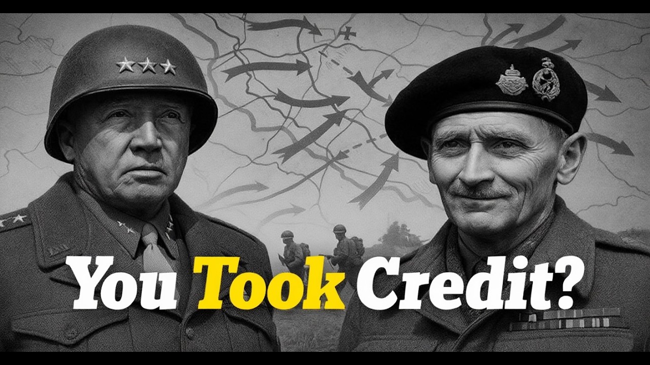 What Patton Said When Montgomery Took Credit for the Ardennes Counterattack