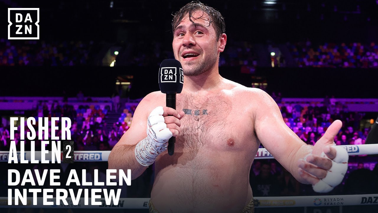 Dave Allen's Emotional Post Fight Interview