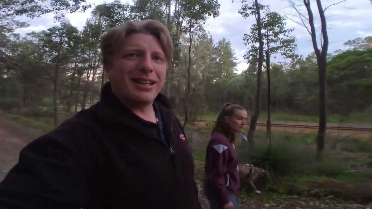 Dwellingup Caravan Park - Rosie's first camp!