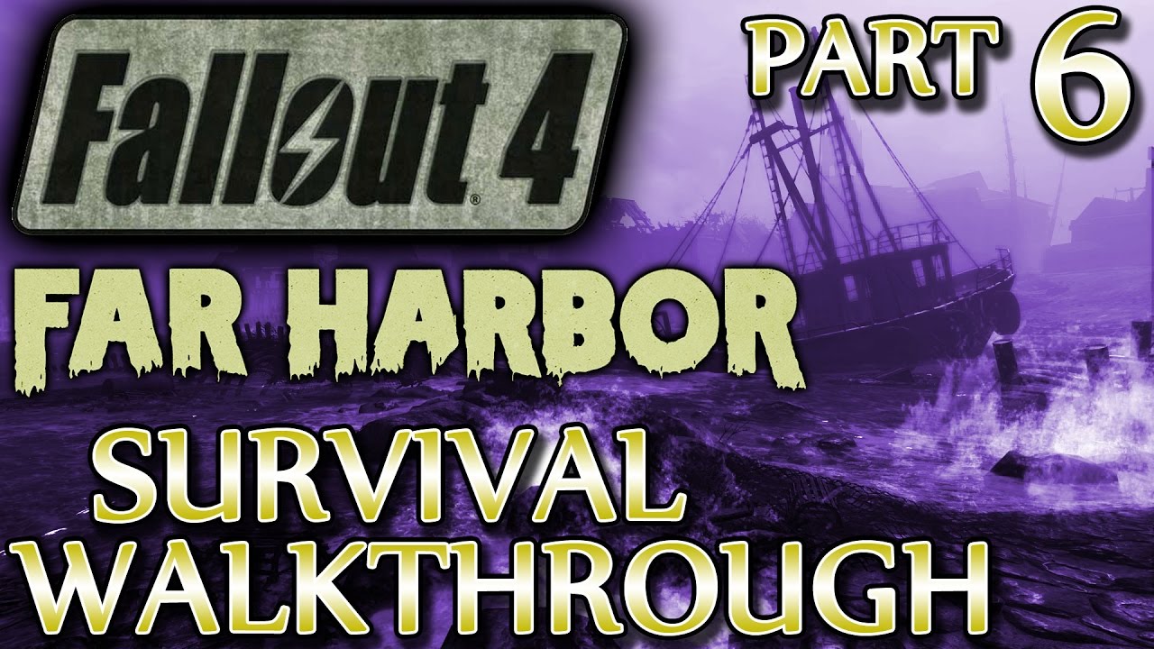 Ⓦ Fallout 4 Far Harbor DLC Walkthrough ▪ Part 6: Hunting Trappers, Meeting Erickson [SURVIVAL]