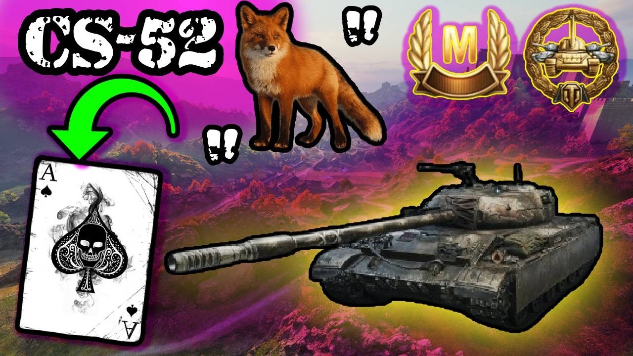 CS-52 Lis: Tak się wbija Asy! Dwie genialne bitwy w WOT
