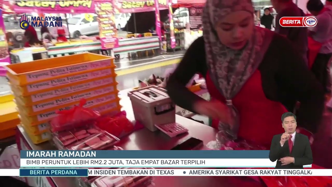 3 MAC 2026 - B.PERDANA - IMARAH RAMADAN: BIMB PERUNTUK LEBIH RM2.2 JUTA, TAJA EMPAT BAZAR TERPILIH