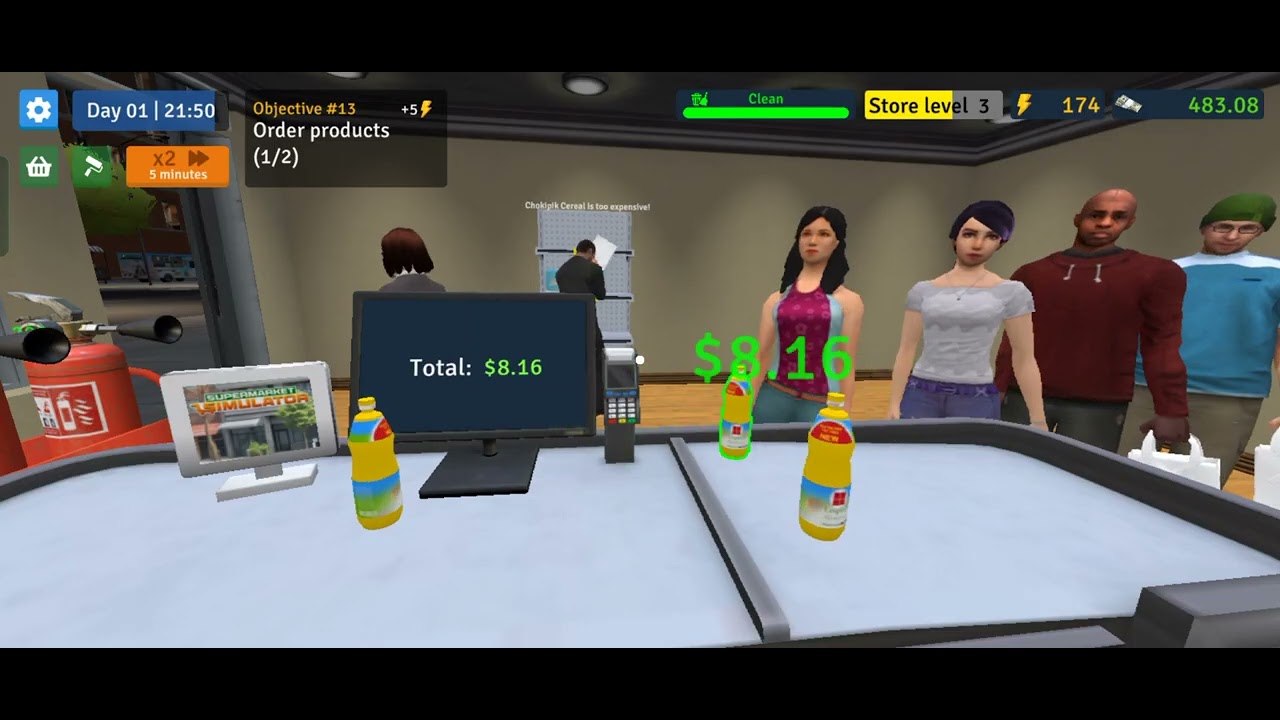Supermarket part 1 #viral 
