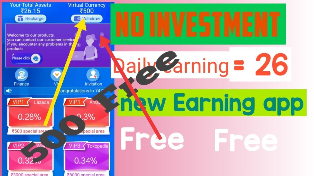 New earning app ! New grabing platform itc media! New latest free earning daily rupees !win win app