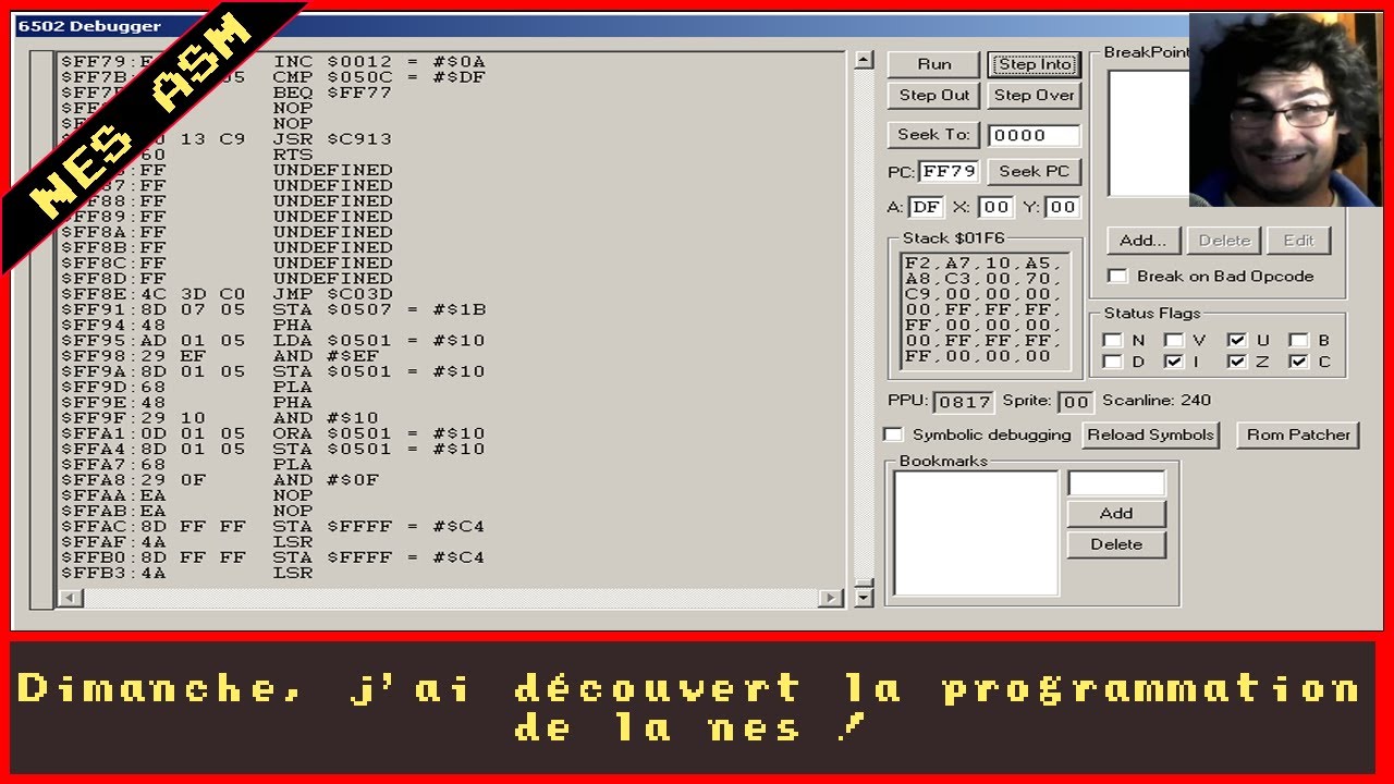 Dimanche, j'ai découvert la programmation de la nes !