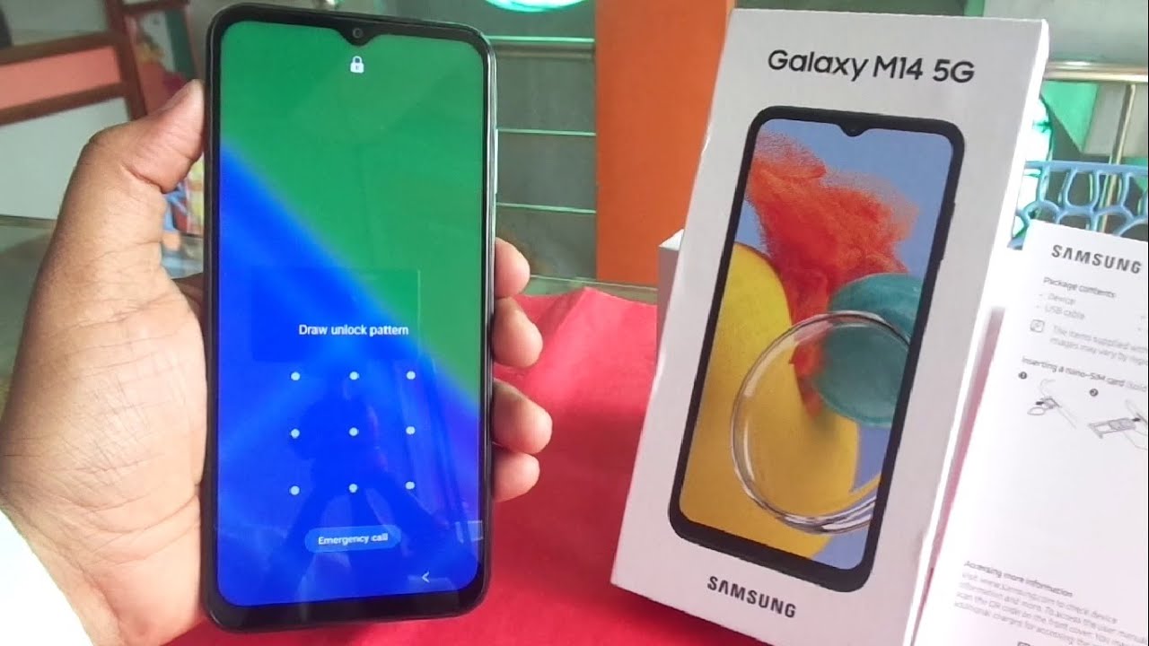 Samsung Galaxy M14 5G hard reset and remove pattern lock 🔐 without 🖥 💯