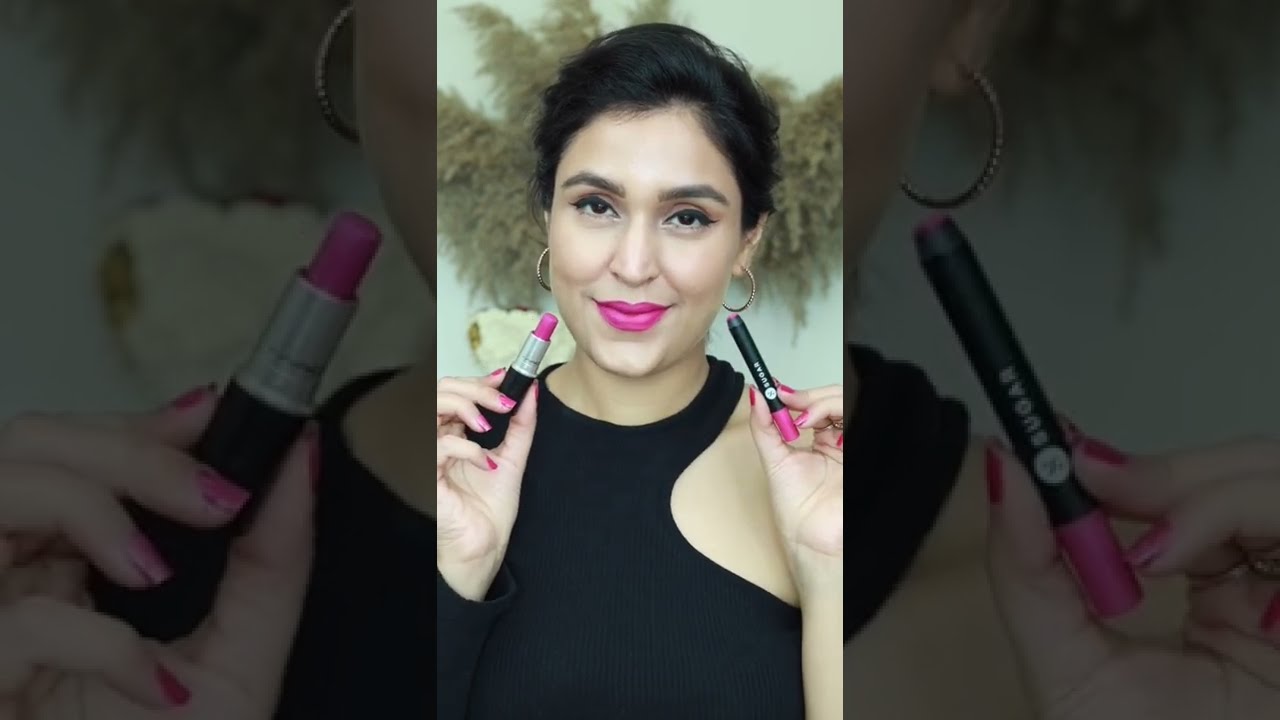 Dupe for MAC Flat Out Fabulous Lipstick | #makeupshorts #lipstick