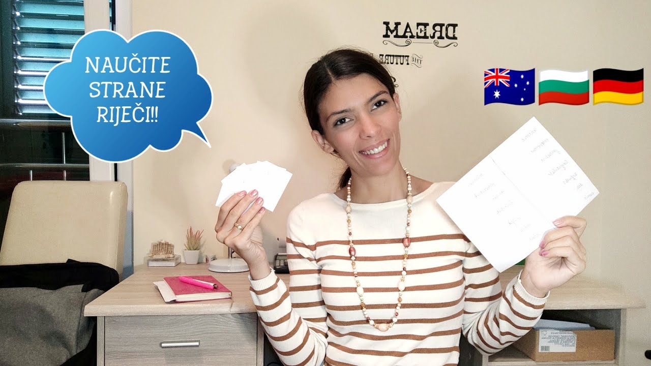 METODE ZA LAKO PAMĆENJE STRANIH RIJEČI | Marija Vlahović