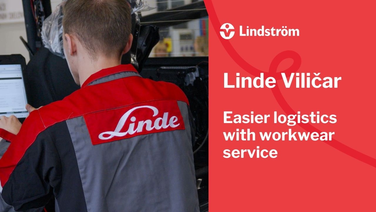 Linde Viličar in Slovenia - improved logistics thanks to workwear service