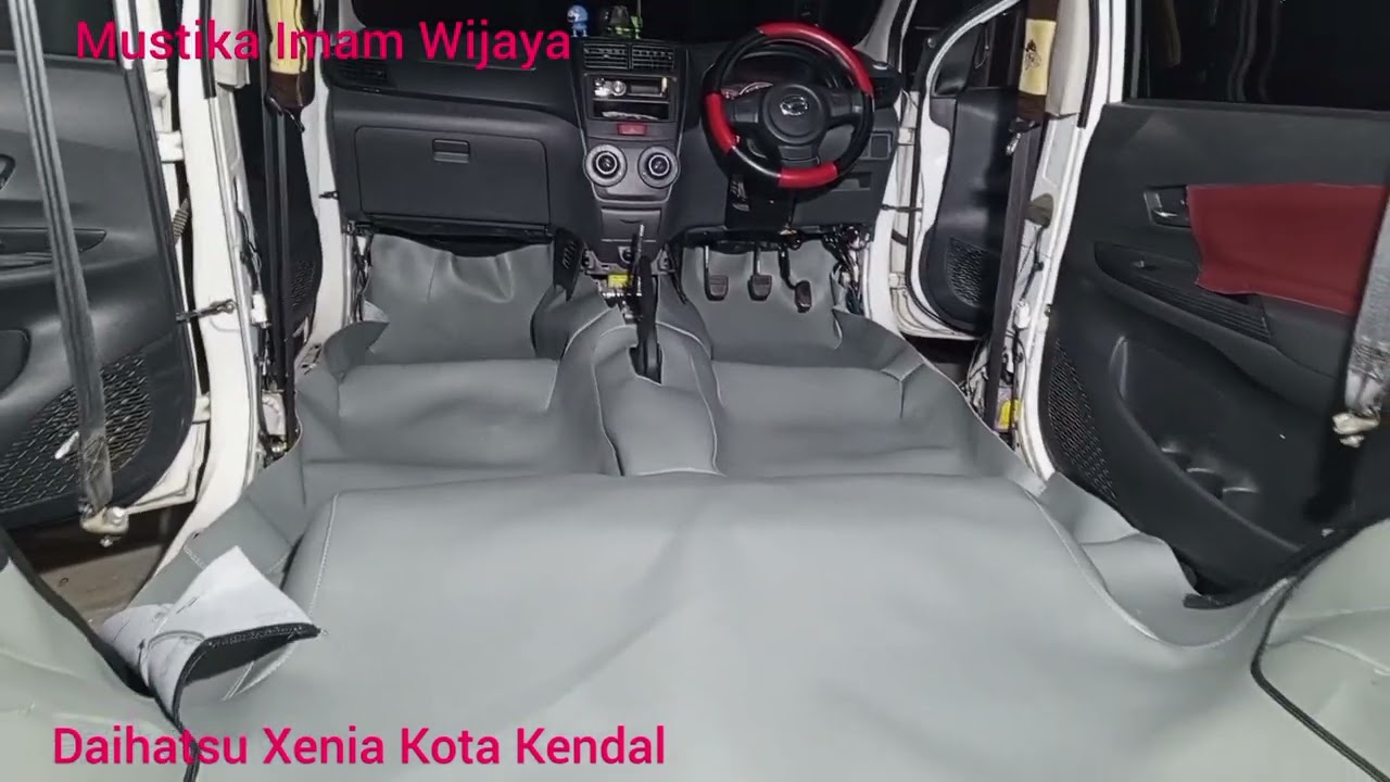 Hasil Dari Pemasangan Karpet Lantai Dasar Mobil Daihatsu Xenia 2012