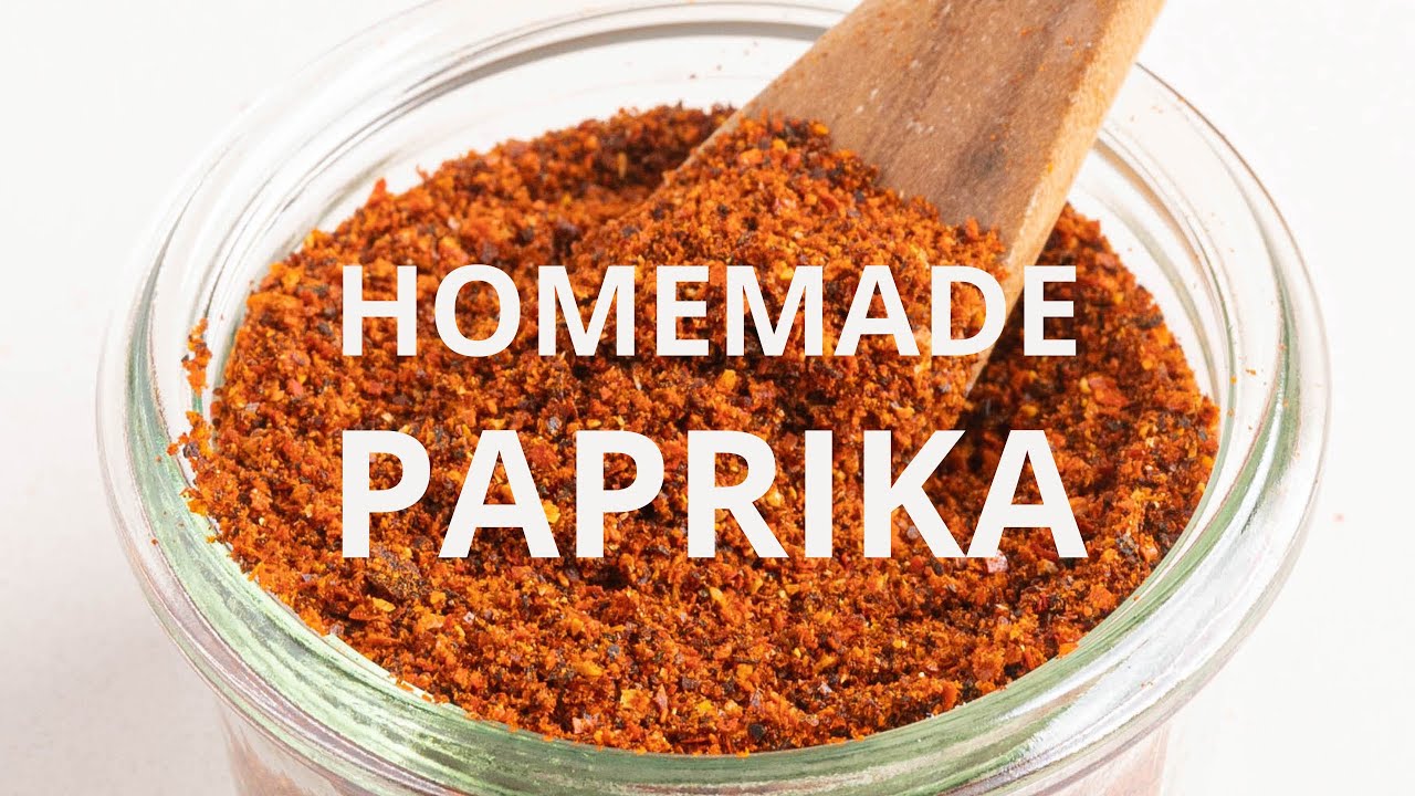 Homemade Paprika