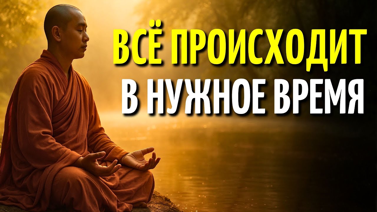 ВСЁ СЛУЧИТСЯ, КОГДА НАСТАНЕТ ТВОЁ ВРЕМЯ | 7 Глубокие Уроки Буддийской Мудрости