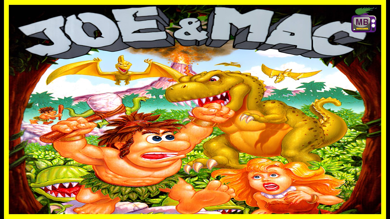 Joe & Mac [ NES ] Longplay Complete No Death - 1CC