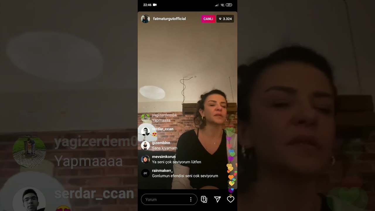 Fatma Turgut - Vay (Live) instagram canlı yayın