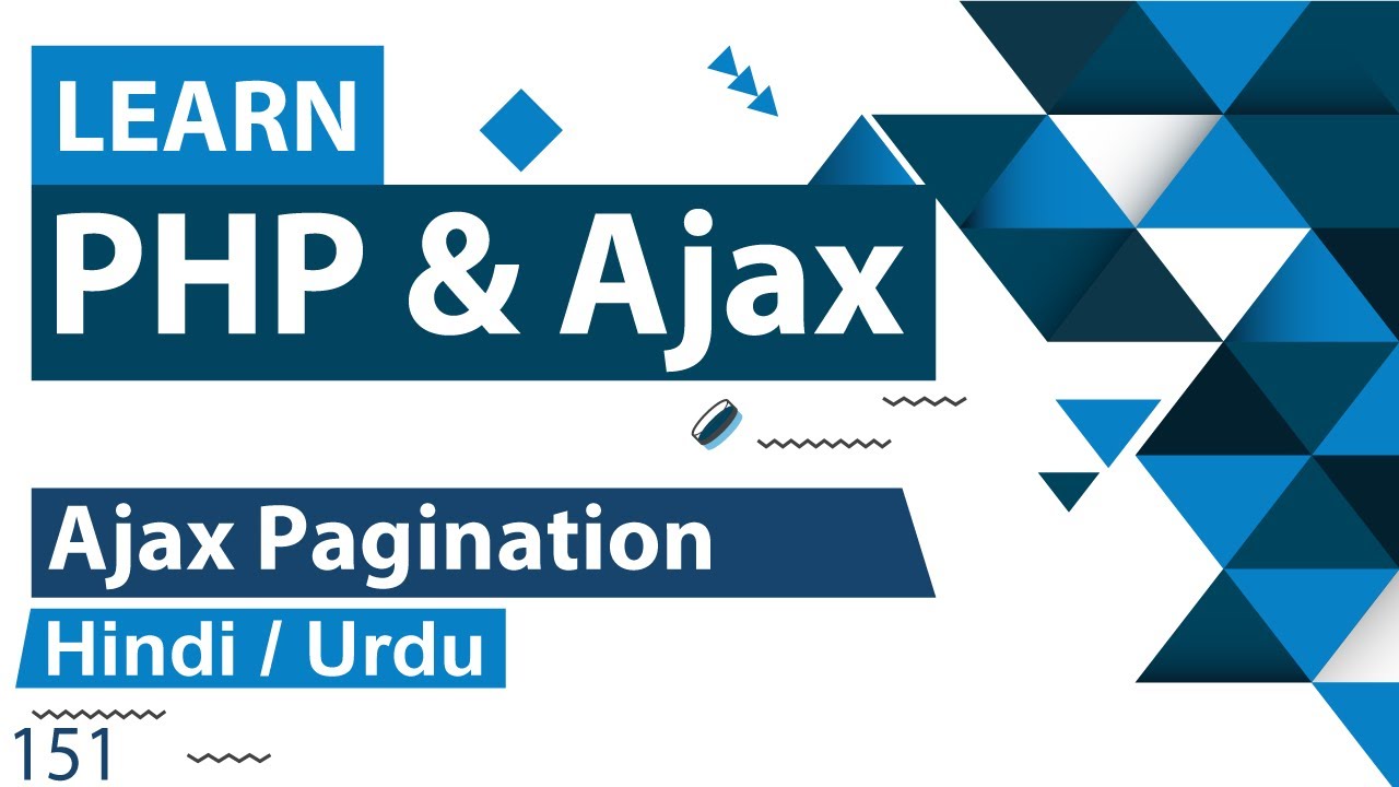 PHP Ajax Pagination Tutorial in Hindi / Urdu