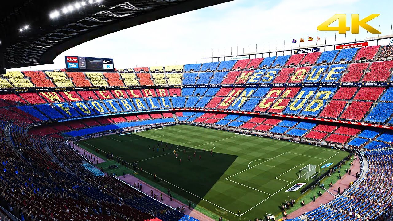 PES 2021 • Barcelona Vs Atlético Madrid • La Liga • Extreme Realism Mod • Broadcast Camera • Manual