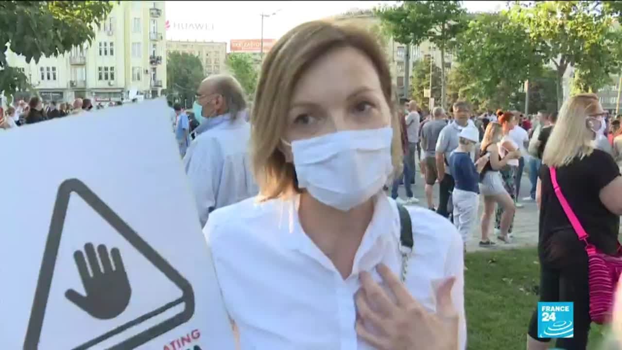 Serbia protests over coronavirus crisis management puts president Vucic under pressure