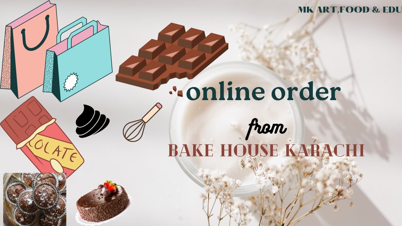 Unboxing an online order from bake house karachi #Unboxing #bakehouse
