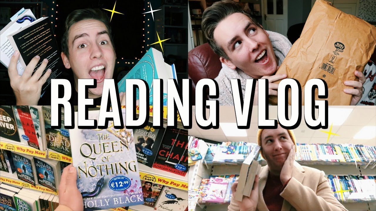 BOOK SHOPPING, ANTICIPATED RELEASES AND CHRISTMAS DECORATING | READING VLOG