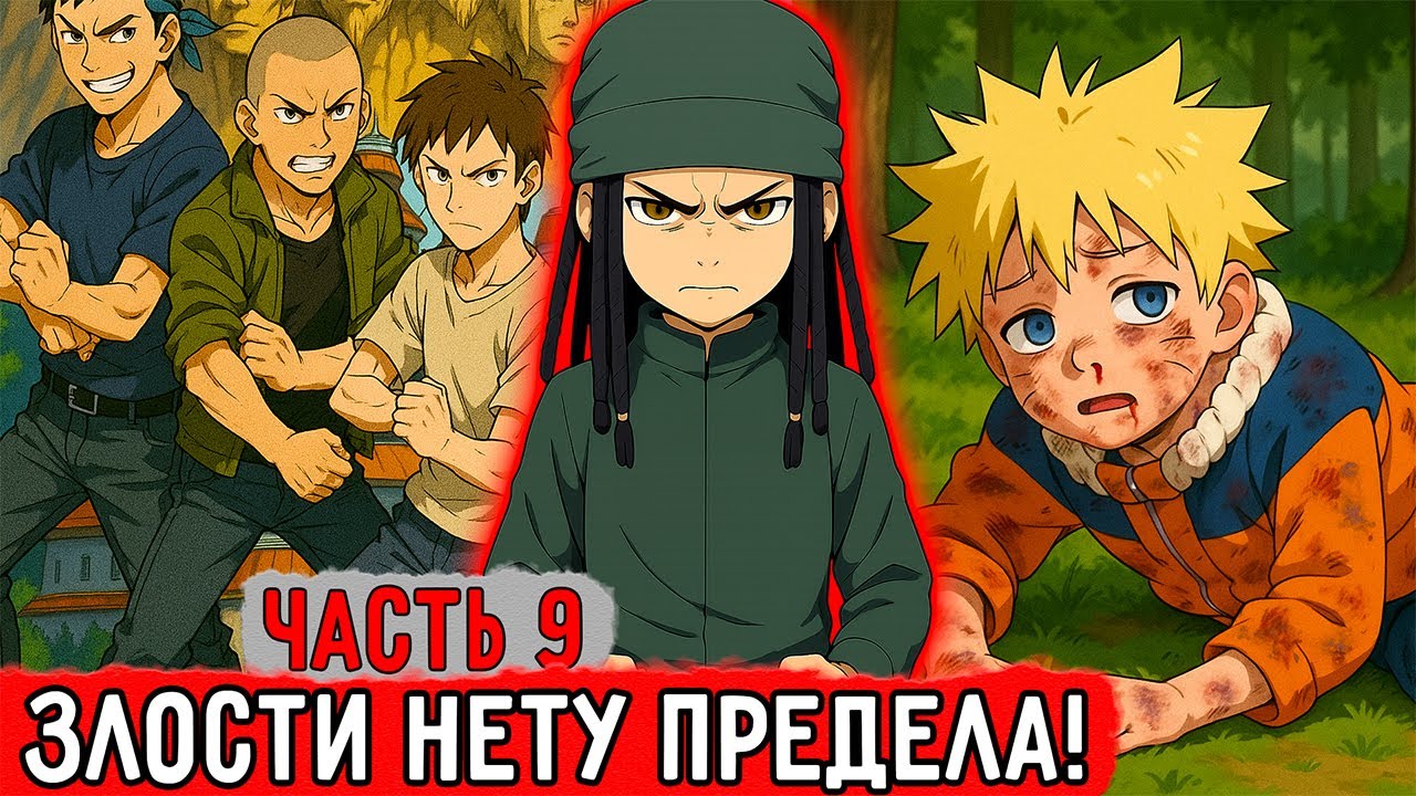 [Гениальный Шиноби #9] Стрелка За Школой! Кто Победит?! | Альтернативный Сюжет Наруто
