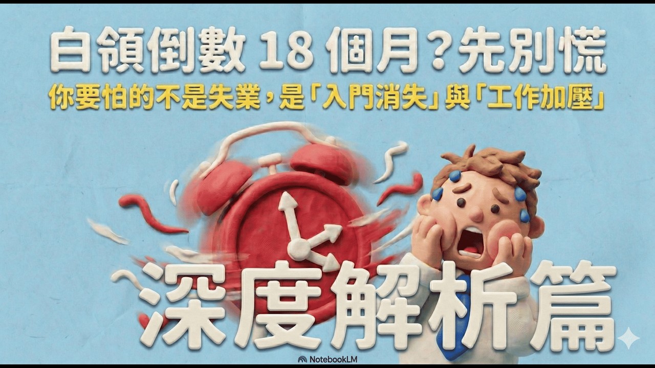 EP89｜白領倒數 18 個月？先別慌，你要怕的是工作加壓 (深度解析篇)