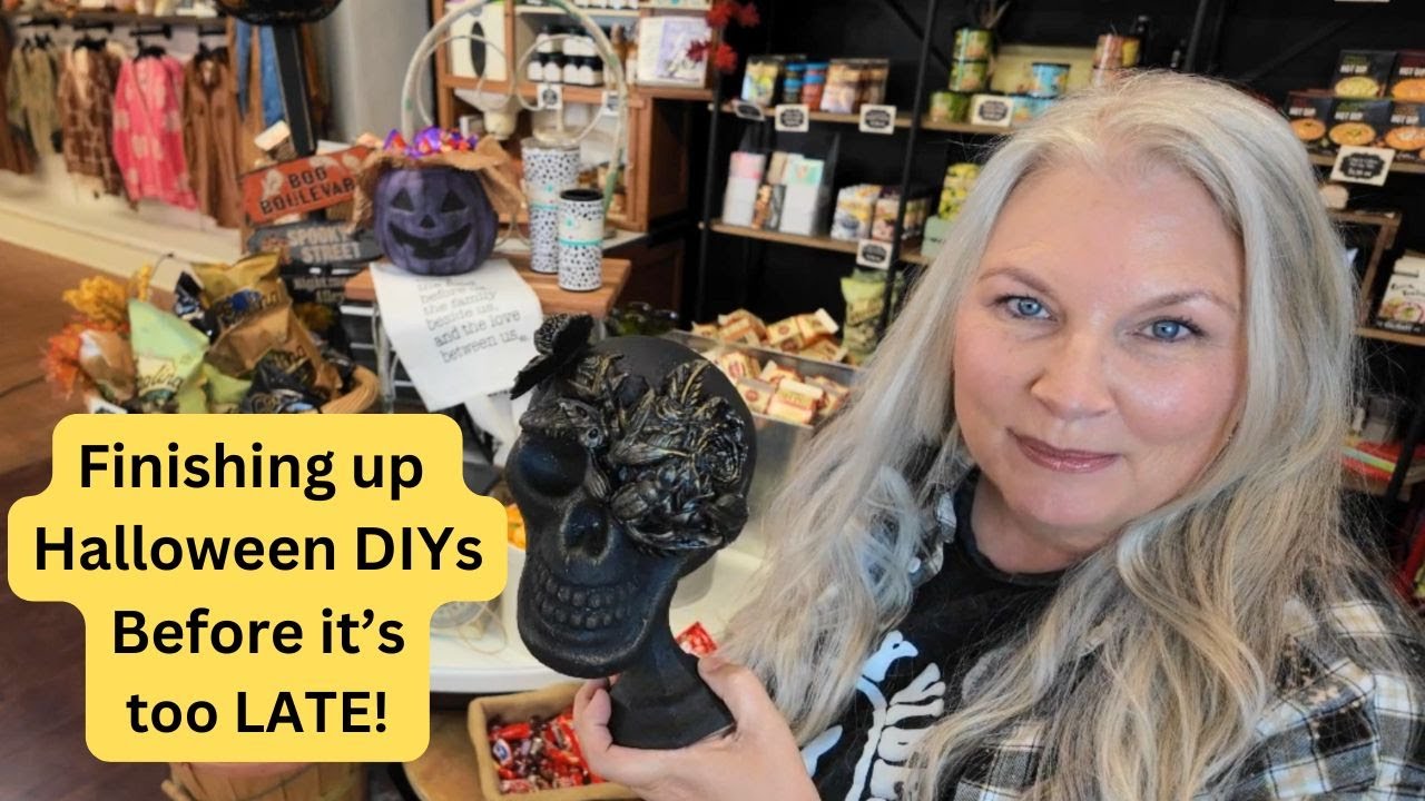 Finishing Halloween Projects Before It’s Too Late | Store Display Makeover