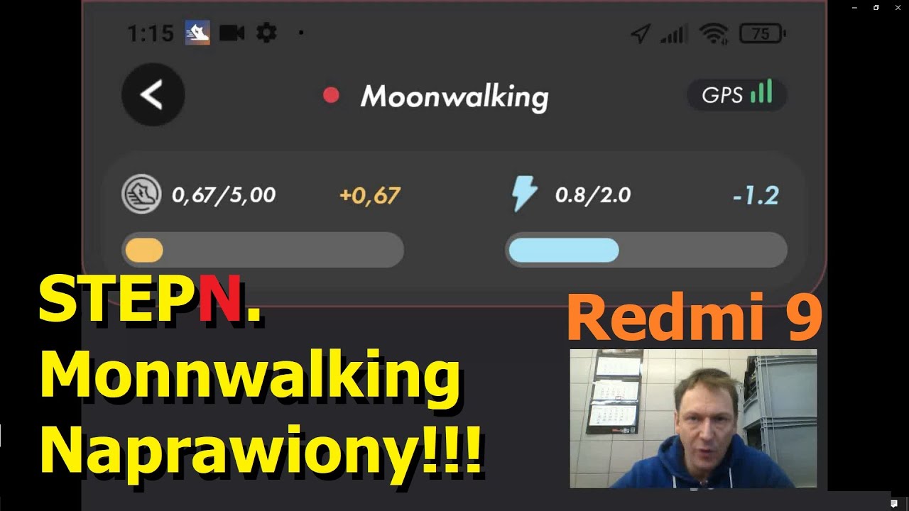 STEPN - zarabiaj biegając Odc 13 (Moonwalking - problem rozwiązany)