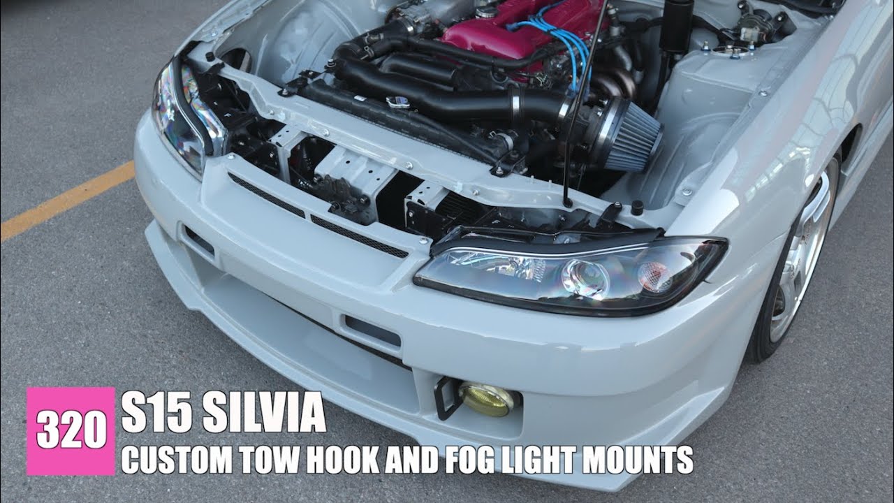 Starting to Fill Out the Nismo Bumper: Custom Tow Hook and Fog Light Mounts for the S15