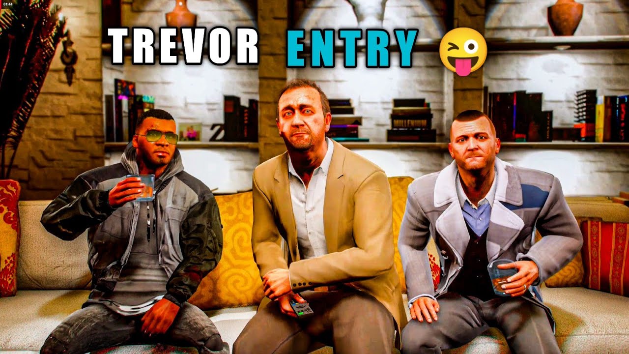 Gta 5 Trevor Entry: Ultra Realistic Graphic Gameplay