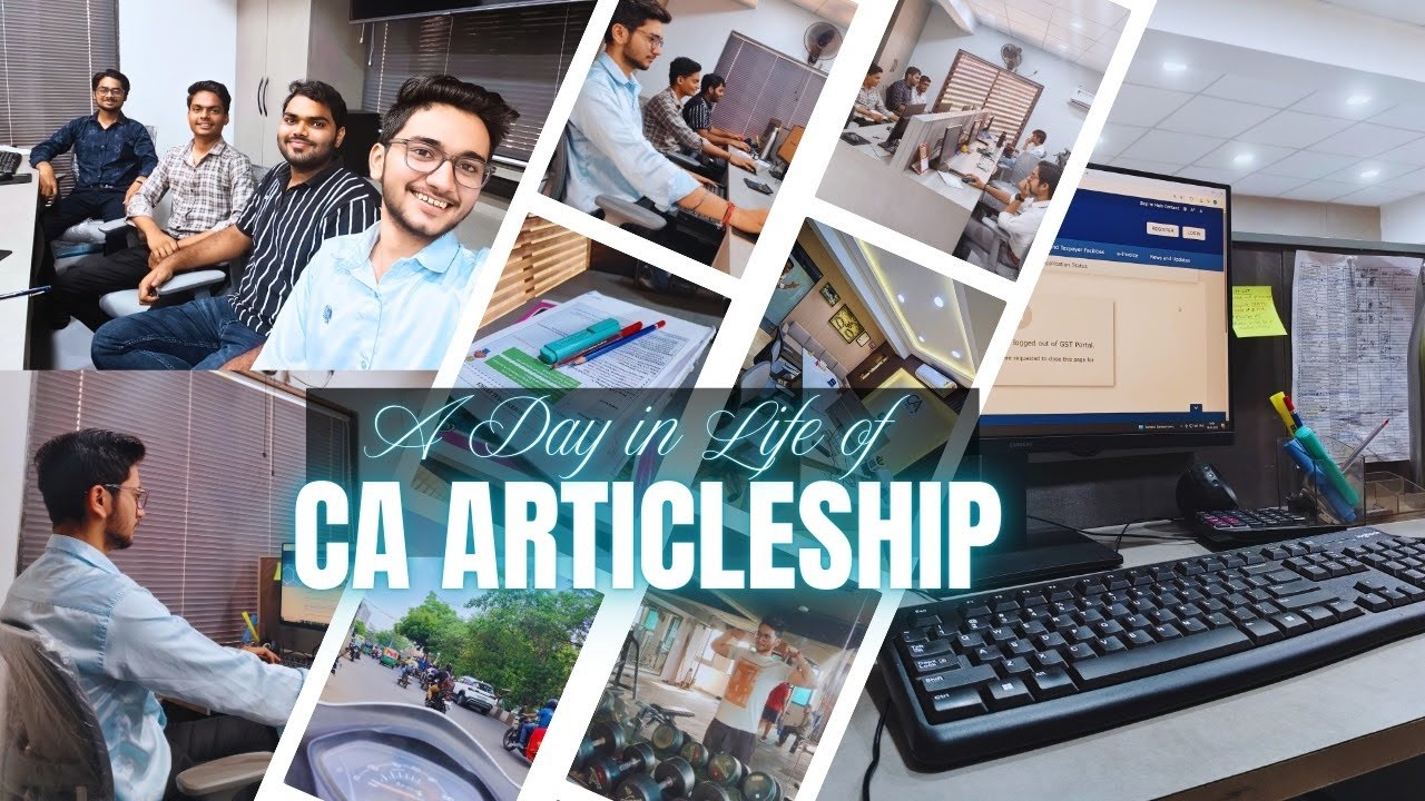 A Day in my life of CA ARTICLESHIP | Inside my CA ARTICLESHIP Routine - Raw, Real & Relatable