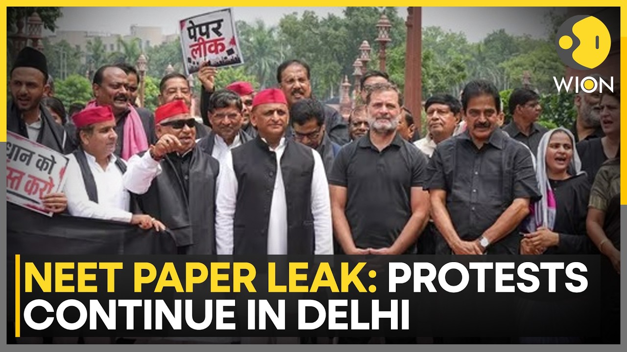 Cockroach Janta Party Protest: Opposition MPs Hold Black Day Protest | WION