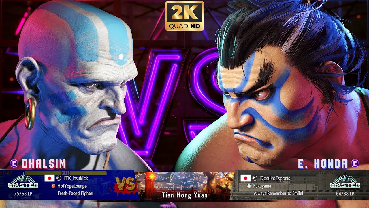 Street Fighter 6 🔥 itsukick (DHALSIM) VS DosukoEsports (E. HONDA) 🔥 SF6 [2K ACTION]