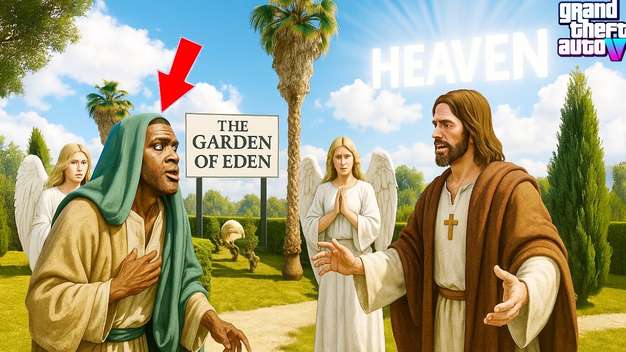 🕊️✨😱 GTA 5 Franklin in Heaven Real Life Mod Remastered Season 1 ✨😱🕊️