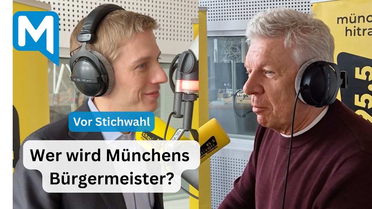 Stichwahl in München: Krause und Reiter im Gespräch bei Radio Charivari
