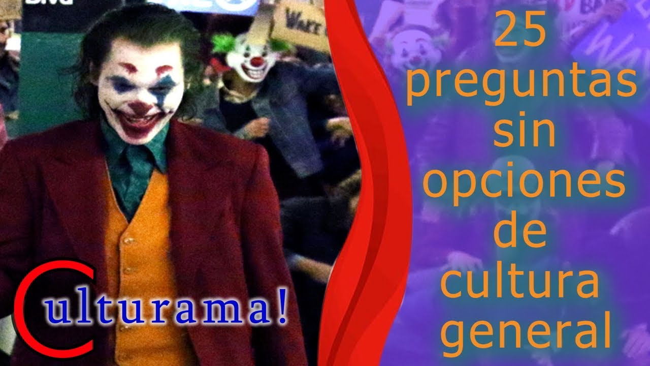 25 preguntas y respuestas sin opciones de cultura general.