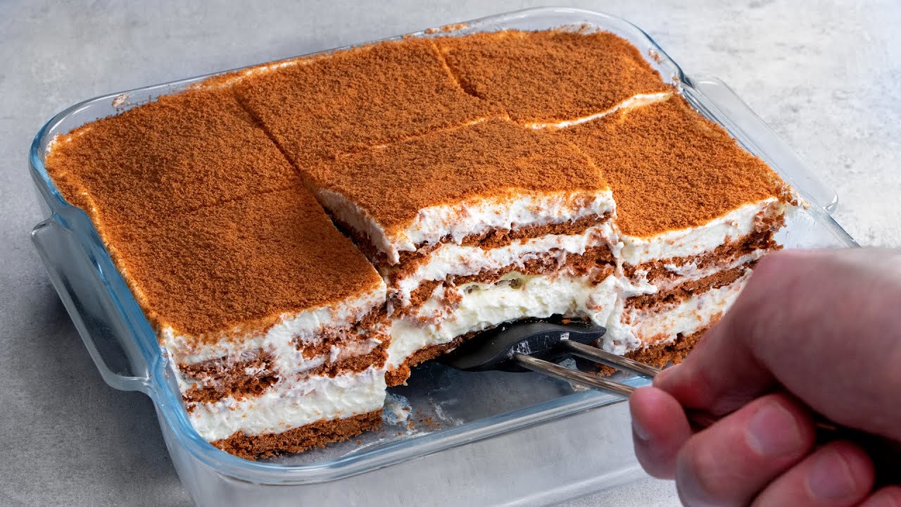 El pastel SIN COCCIÓN con tan sólo 3 ingredientes y 5 minutos de preparación| Gustoso.tv