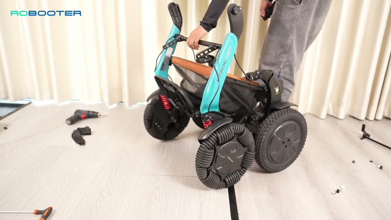 How to Dismantle and Install the Backrest Adjustment Kit on the Robooter E60 Pro A