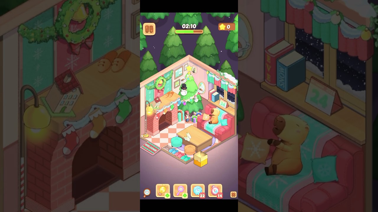 Dreamy Room | Level 20 | Christmas Wonderland Retreat | #20