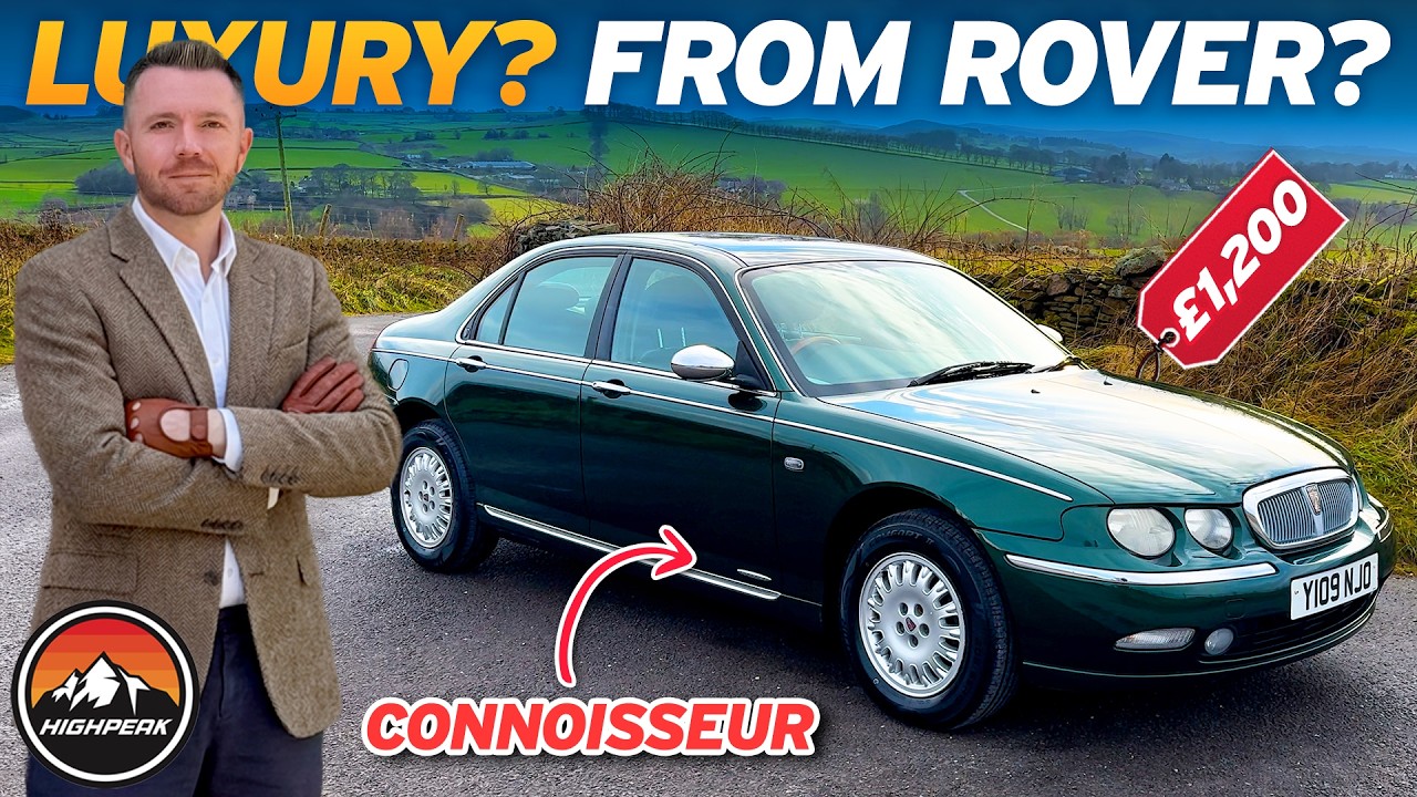 Этот Rover 75 за 1200 фунтов стерлингов ощущается как роскошный автомобиль за 20 000 фунтов стерл...