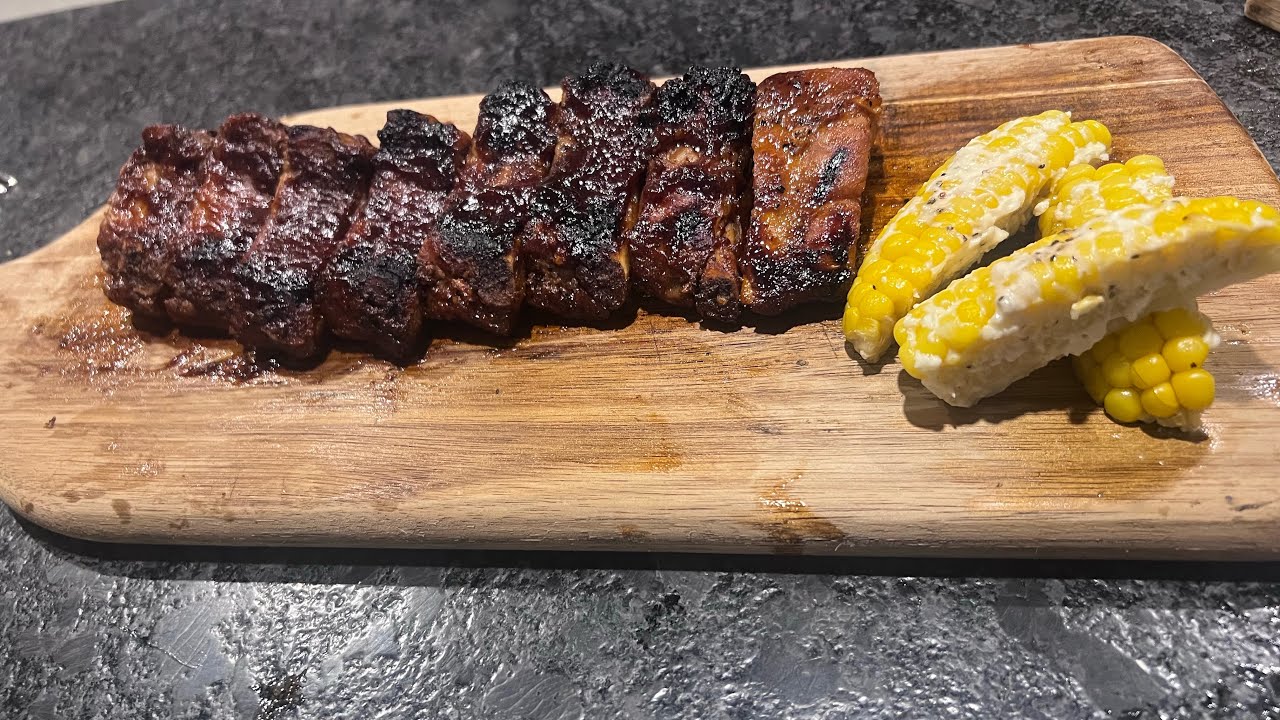 Costillas Bbq deliciosas 