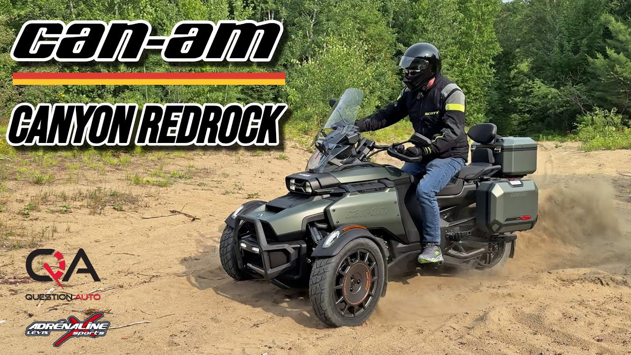 Essai Can-Am Canyon Redrock: Mieux qu'une moto d'aventure?