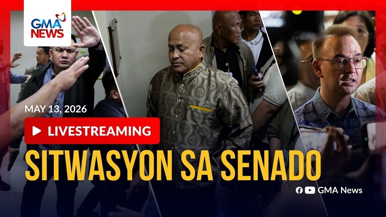 LIVE - Tensyon sa Senado - Komosyon at kaguluhan sa Senate building (May 13, 2026) | GMA News
